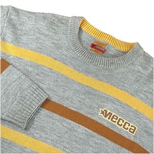 Vintage MECCA Baggy Pullover 2XL Knit Sweater Y2K Skater 90s Mens Streetwear